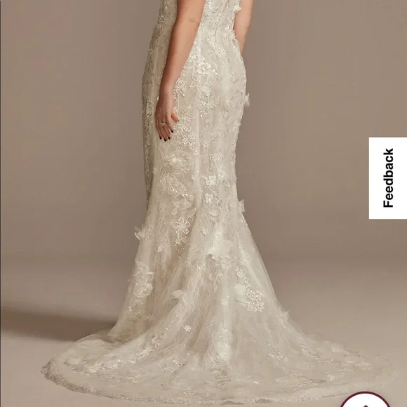 Galina Signature Sheath wedding dress🤍 - Picture 2 of 7